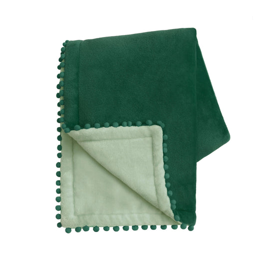 Bromelia Blanket (Dark Green/Sage)