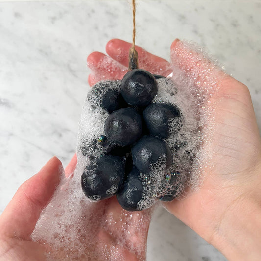Handcrafted Grapes Soap - 100% Olive Oil