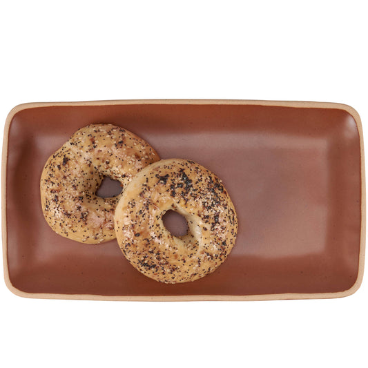 Rectangular Red Cottage Platter