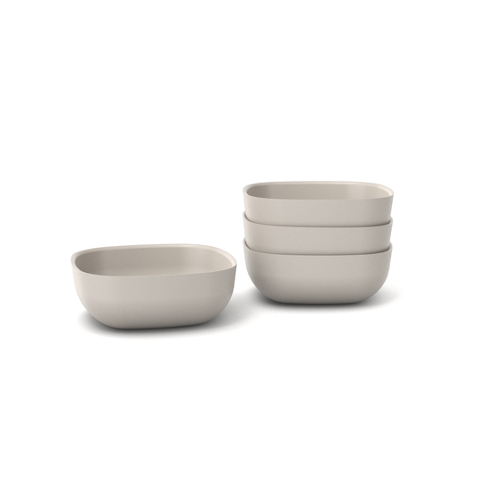 Set of 4: Gusto Cereal Bowl - Stone