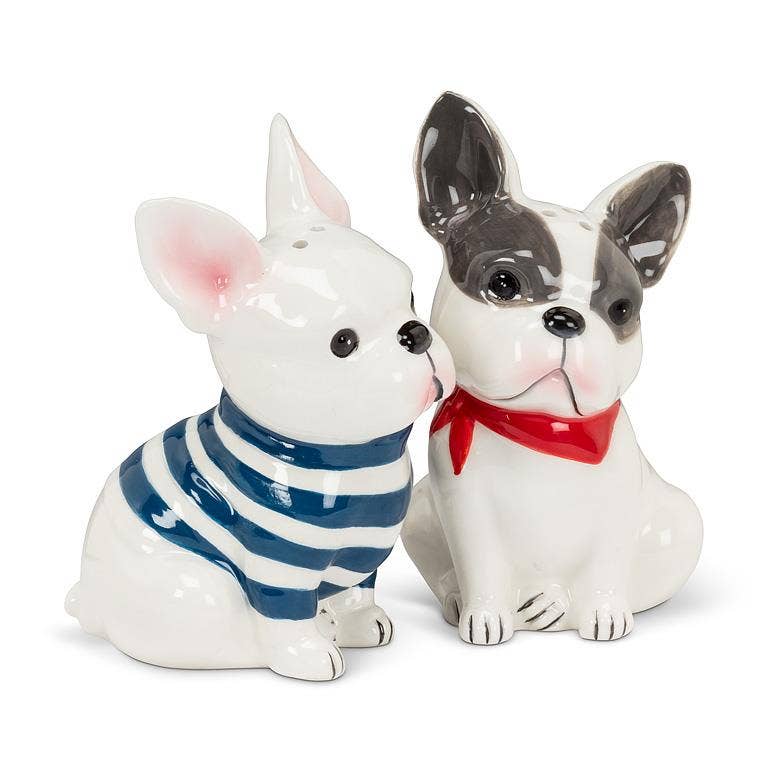 French Bulldog Salt & Pepper-4"H