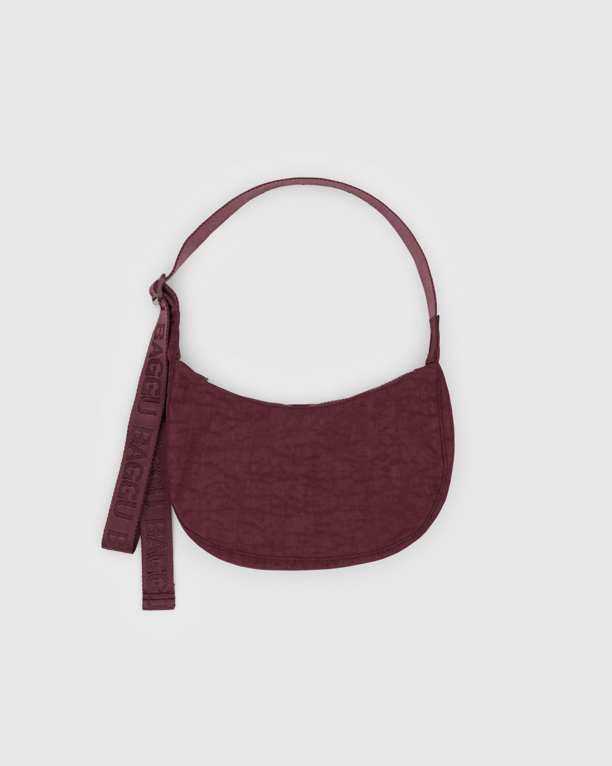 BAGGU: Small Nylon Crescent Bag