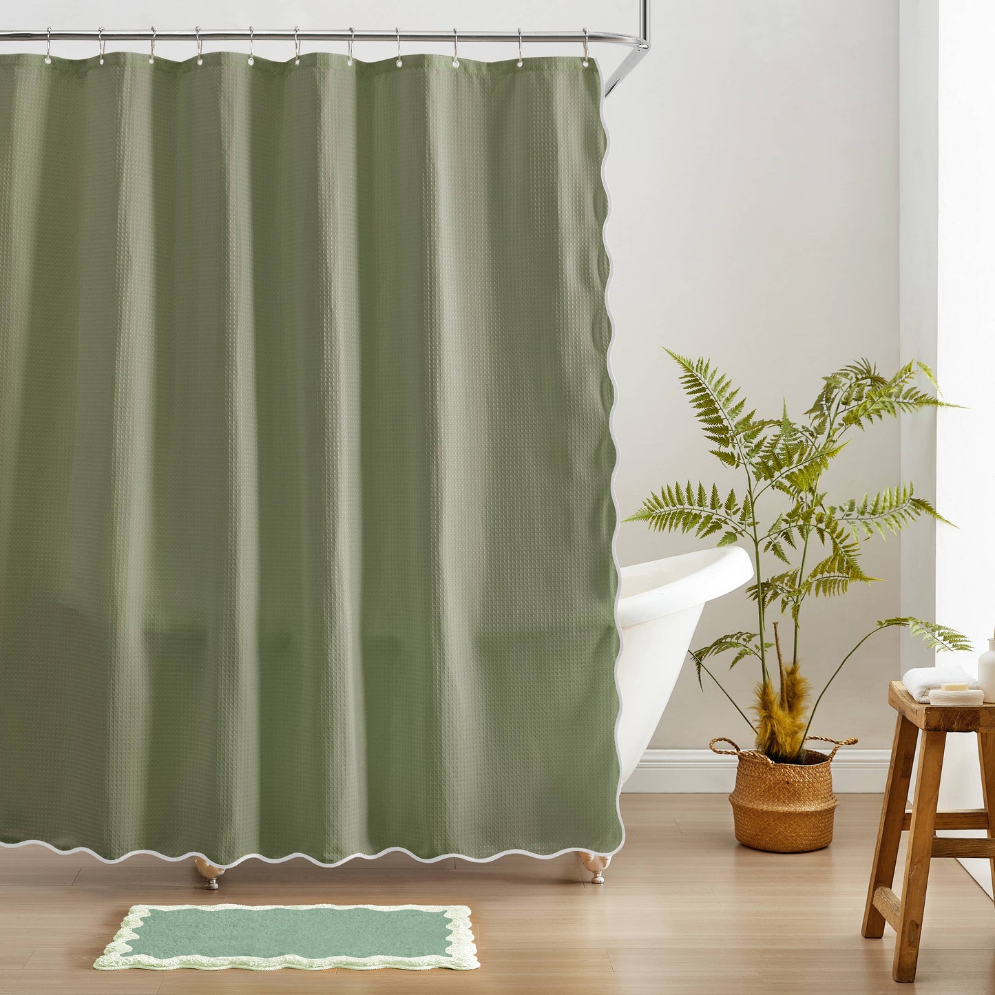 Nereida Bath Mat (Sage)