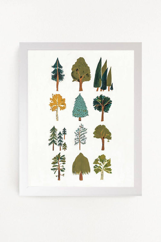 Forest Trees Art Print