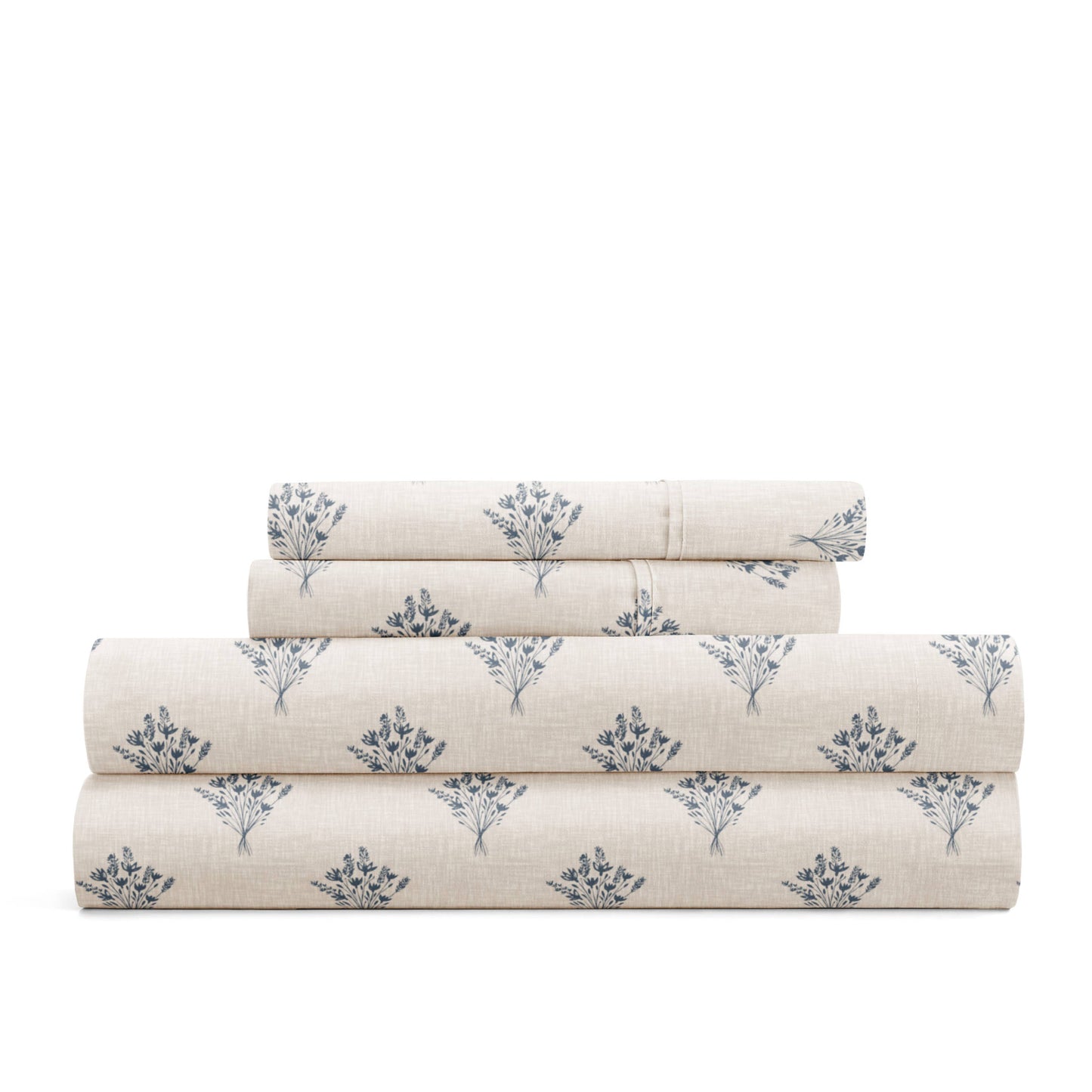 Floral Bouquet 4 Piece Pattern Sheet Set