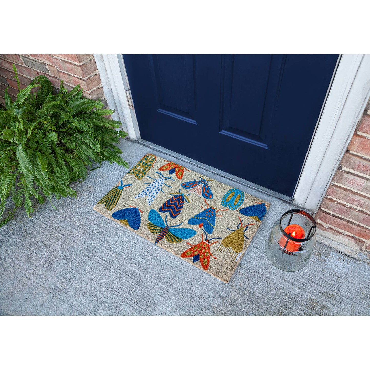 Moths Coir Doormat