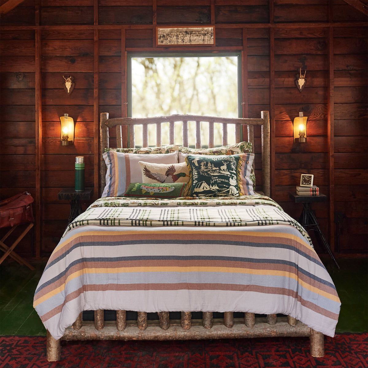 CAMP WANDAWEGA COMFORTER SET - CAMP W