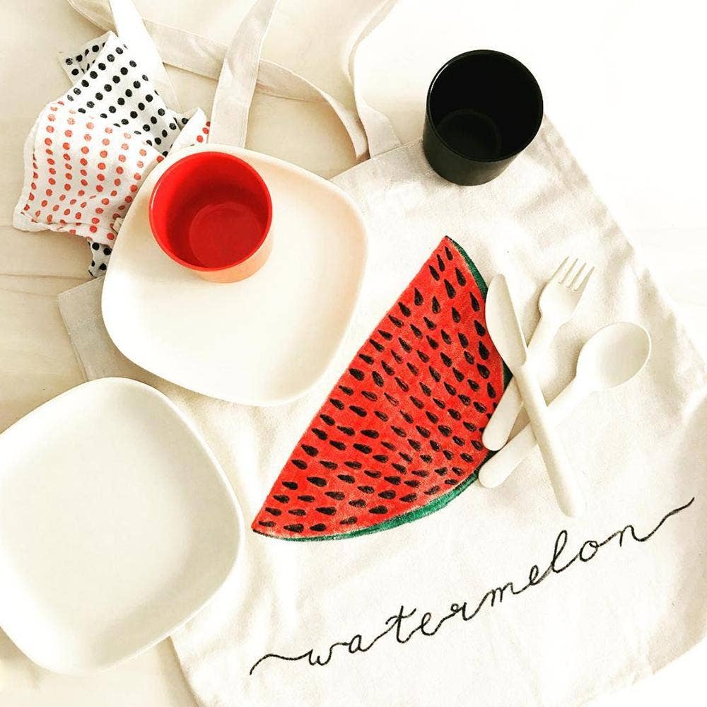 Gusto Side Plate - White