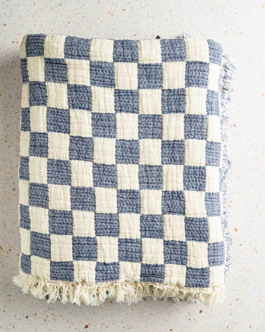 Mira Cotton Quilted Throw