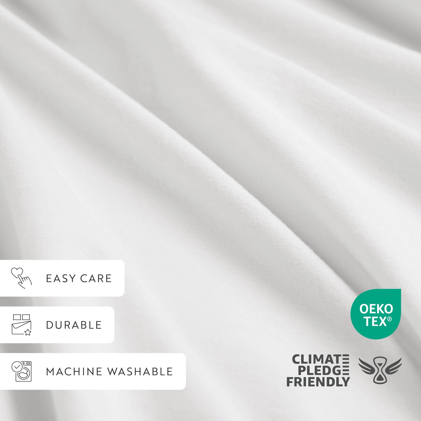 Ultra Soft 100% Cotton Percale Sheet Set