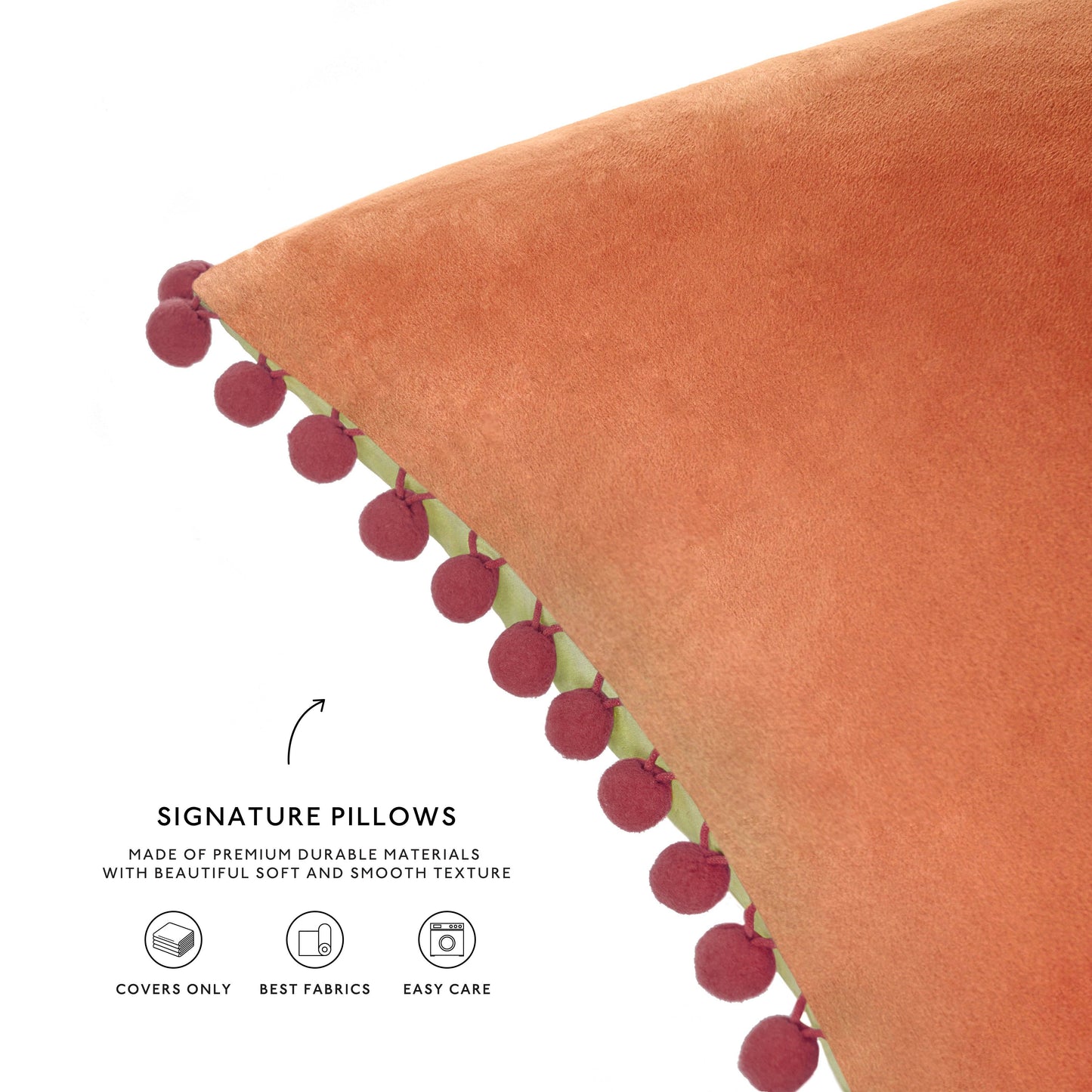 Colibri Pillow Covers (4-Pack) - Yellow/Green