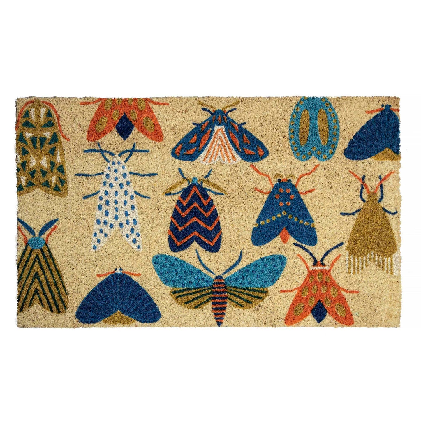 Moths Coir Doormat