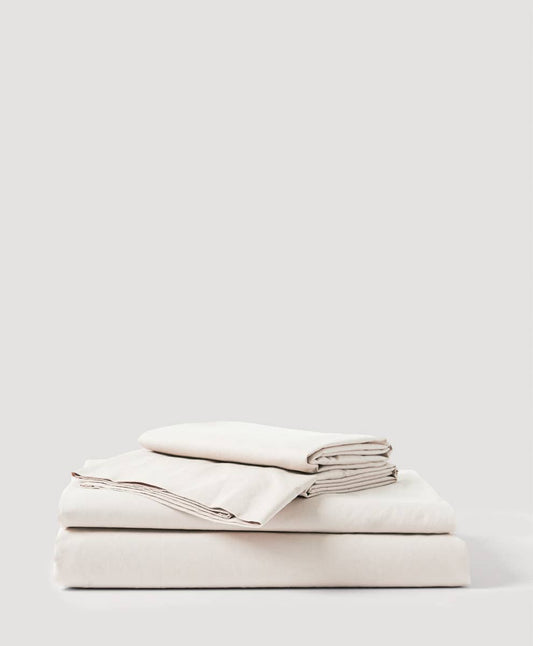Pact Home Organic Cool-Air Percale Sheet Set