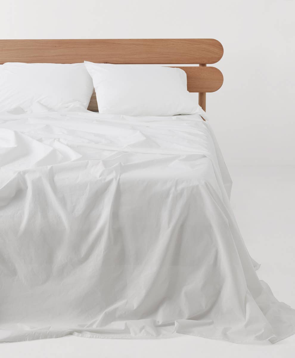 Pact Home Organic Cool-Air Percale Sheet Set