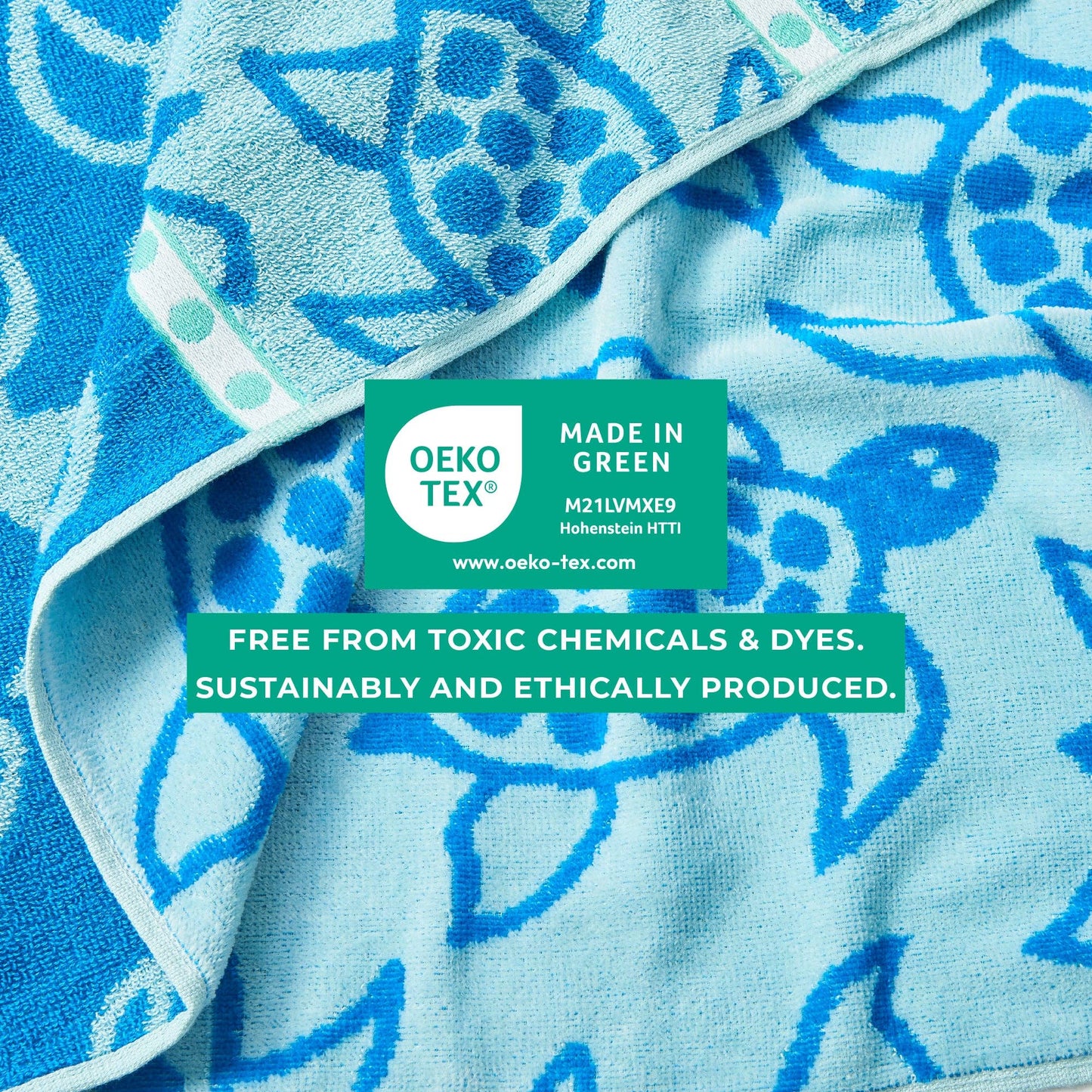 Cotton Velour Beach Towel - Maui Collection