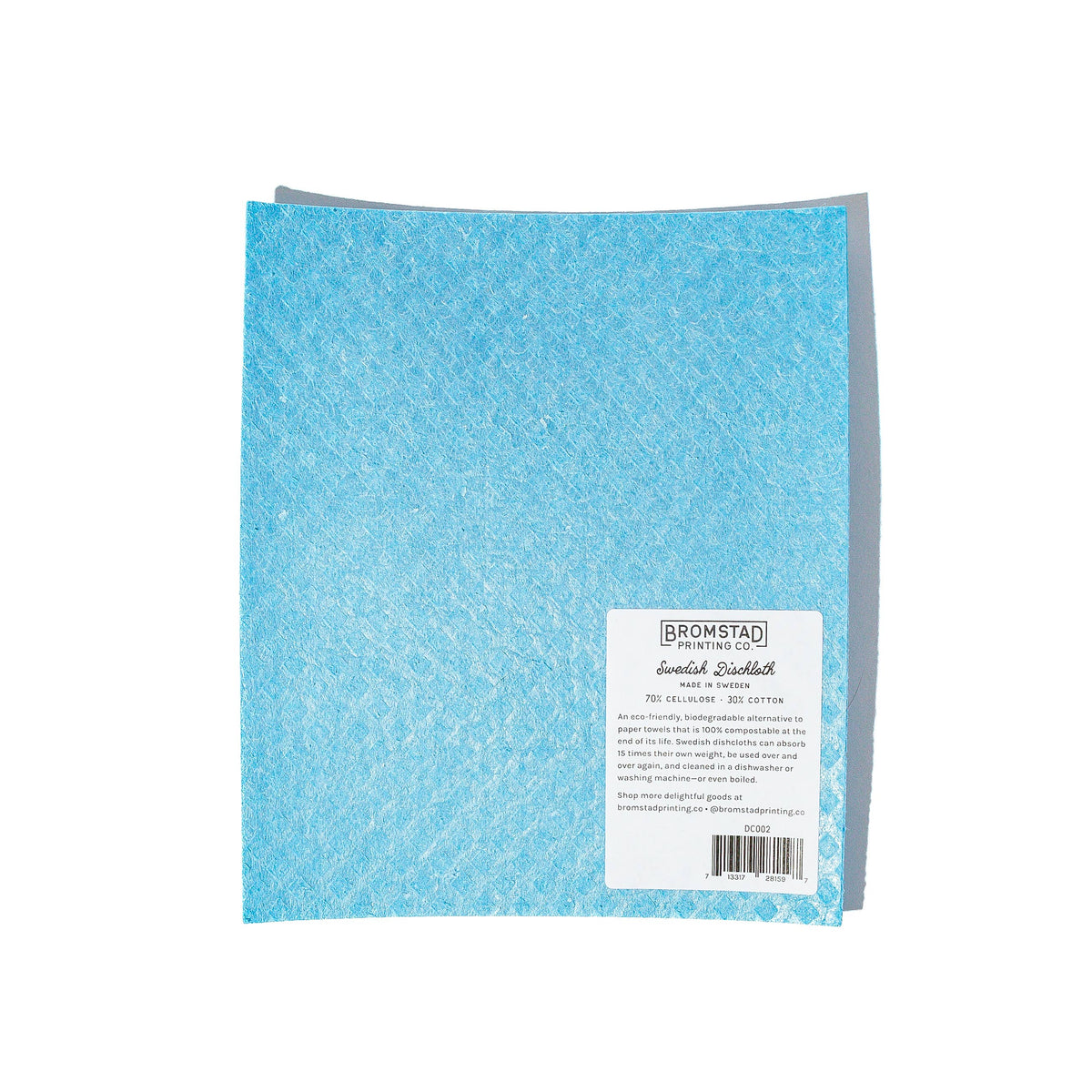 Bowie Cat - Swedish Dishcloth