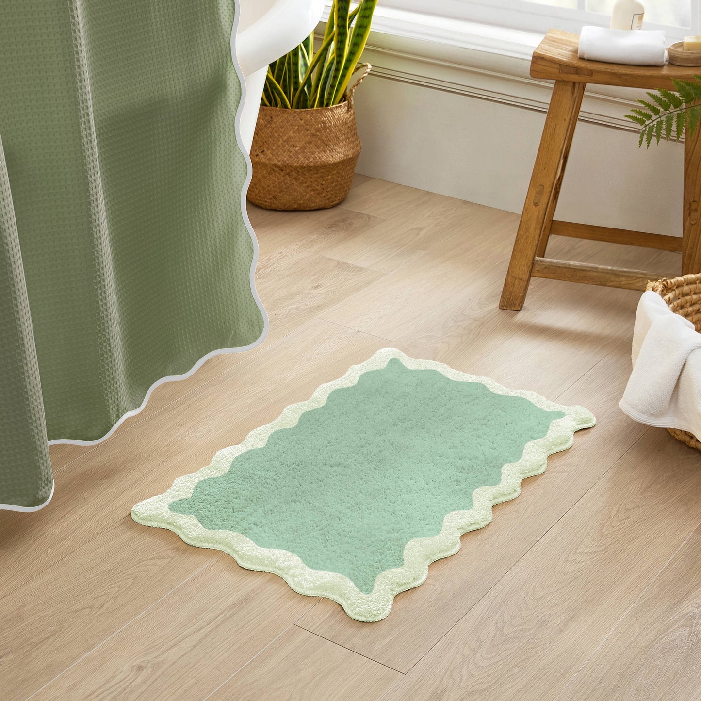 Nereida Bath Mat (Sage)