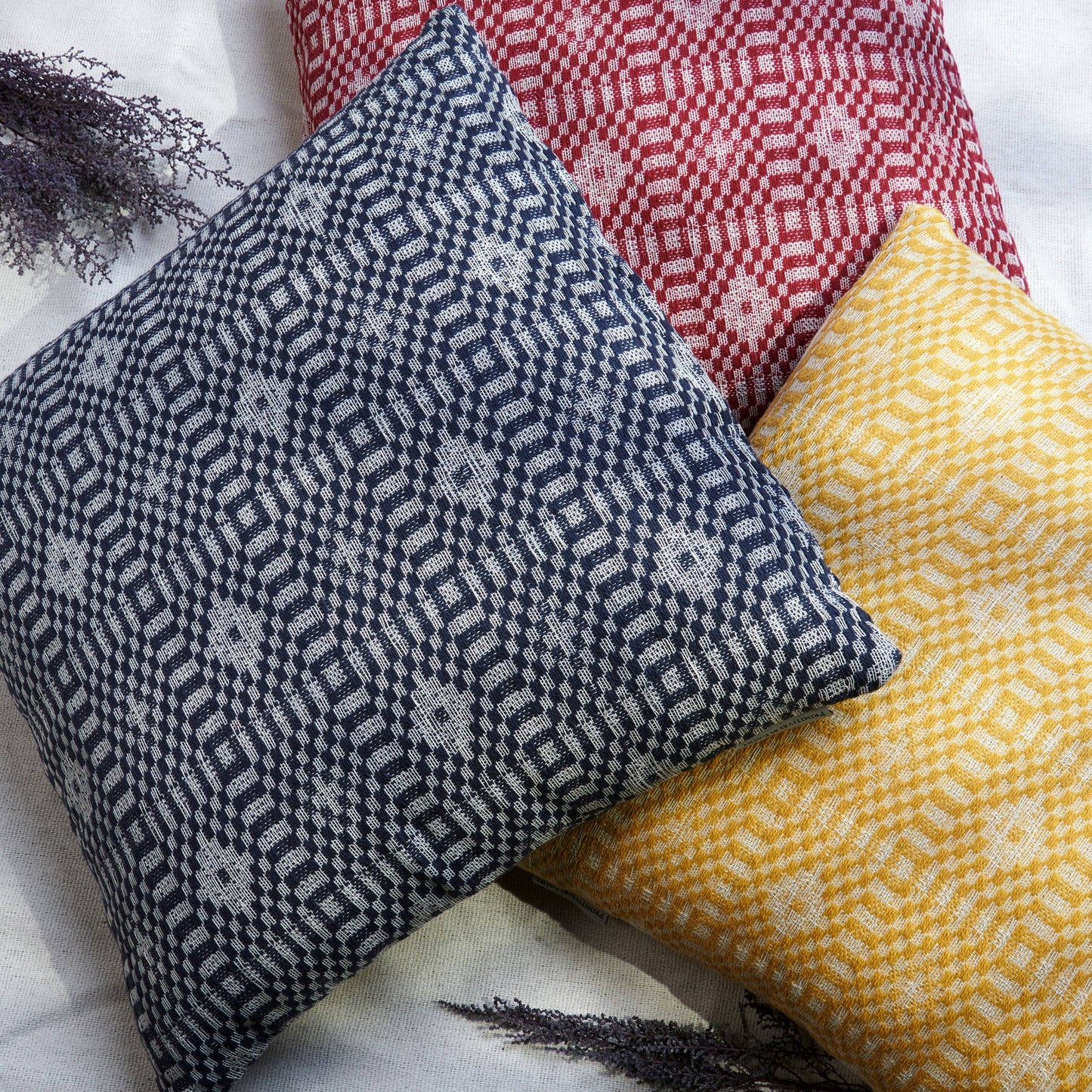 Gold Diamond Pillow