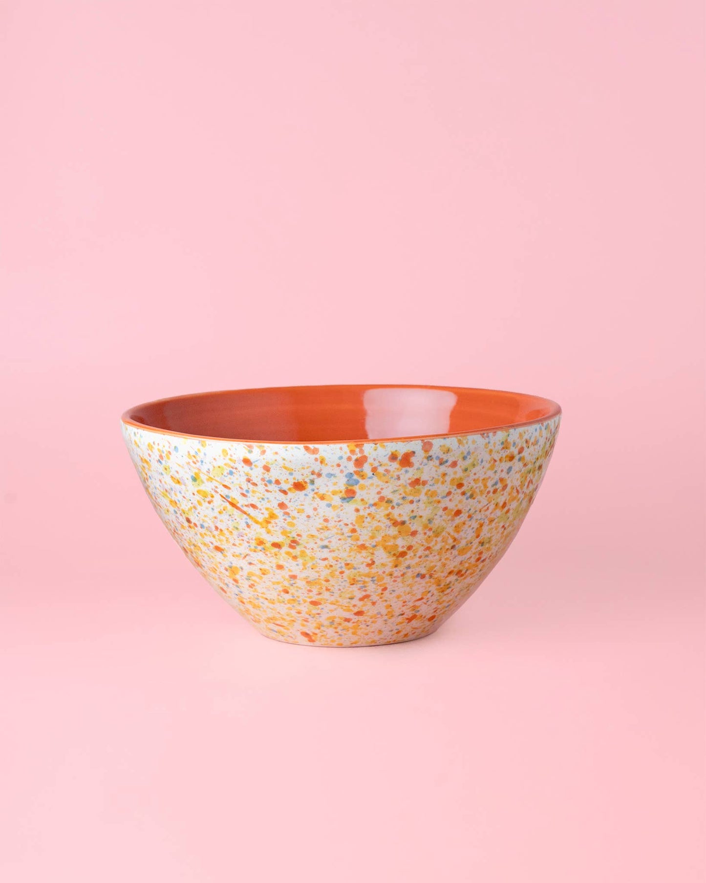 Artisanal Ceramic Serving Bowl 1.5L - 21cm - Orange