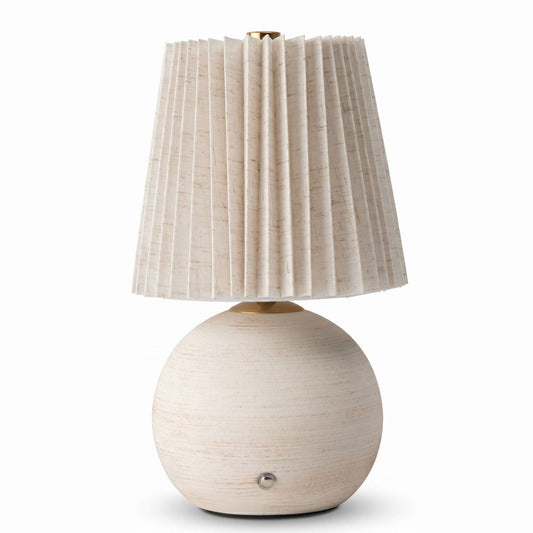 Rechargeable Ceramic Luna Table Lamp