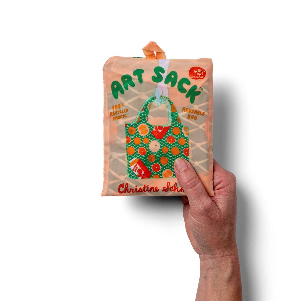 Oranges Art Sack® - Eco-Friendly Reusable Fruit Tote Bag