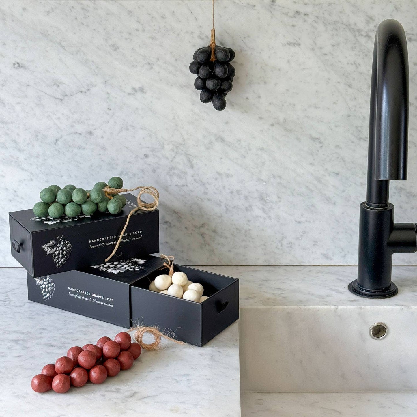 Handcrafted Grapes Soap - 100% Olive Oil