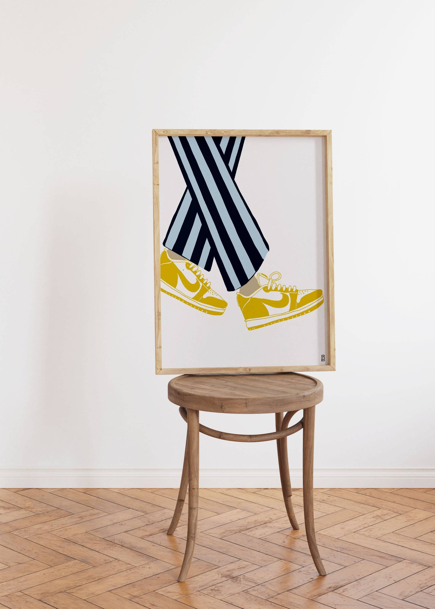 "Yellow Nike Air", Giclée Fine Art Print