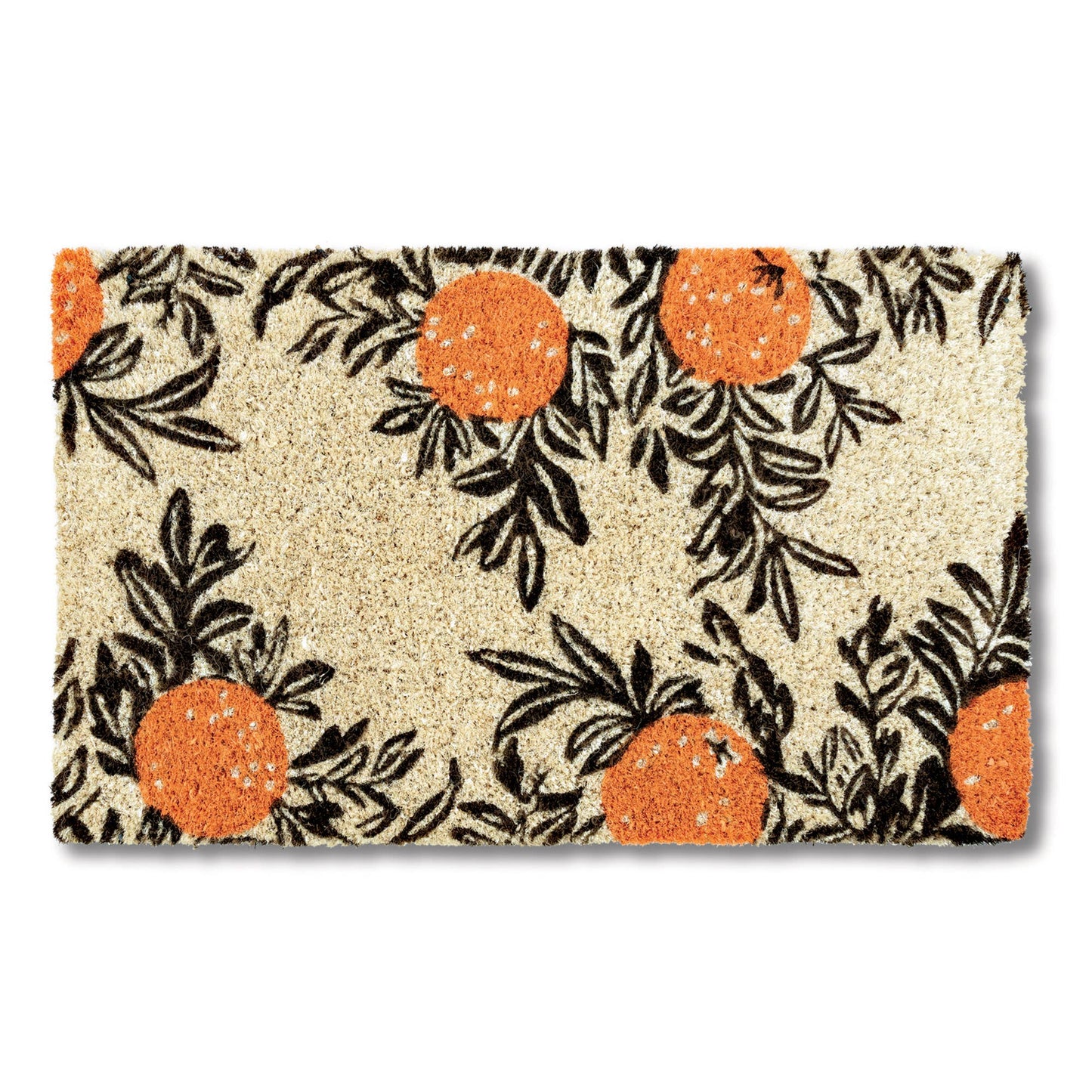 Citrus Grove Handwoven Coconut Fiber Doormat