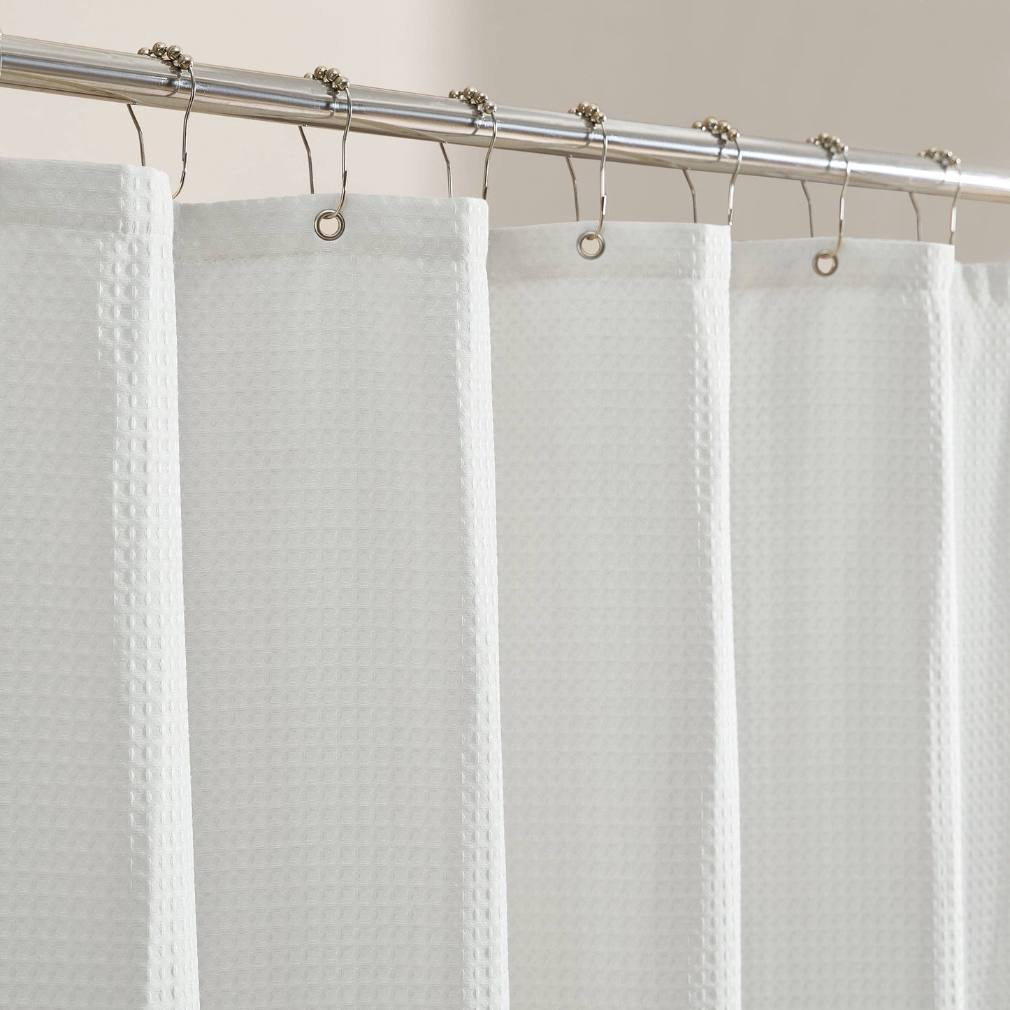 Anemona Shower Curtain (Sky Blue/White)