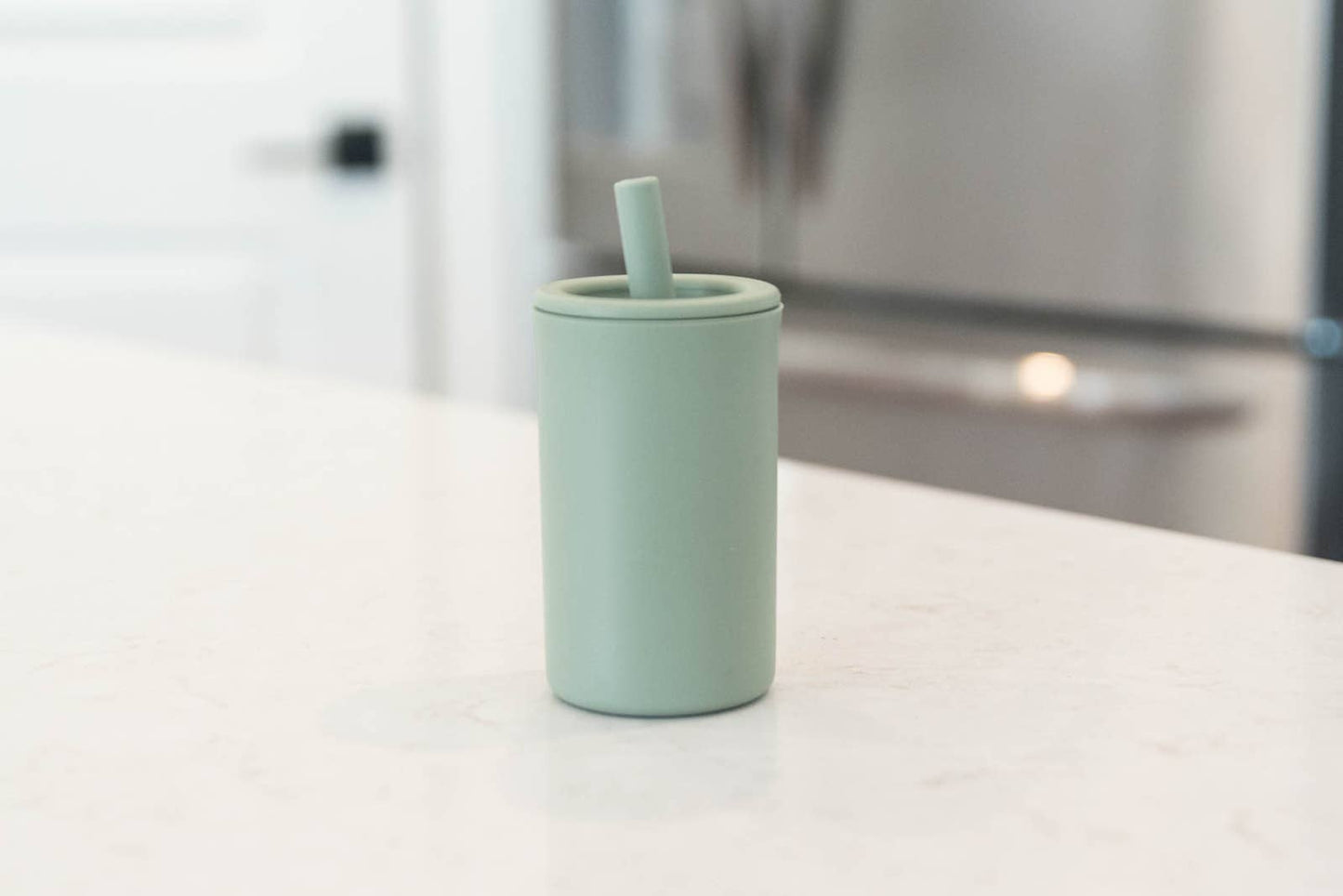Silicone Straw Cup