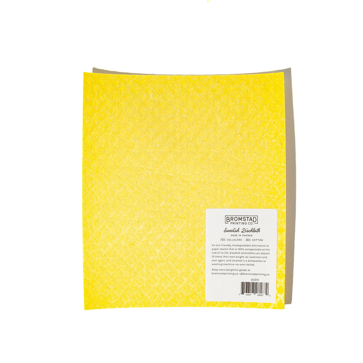 Ribbon Cat - Swedish Dishcloth
