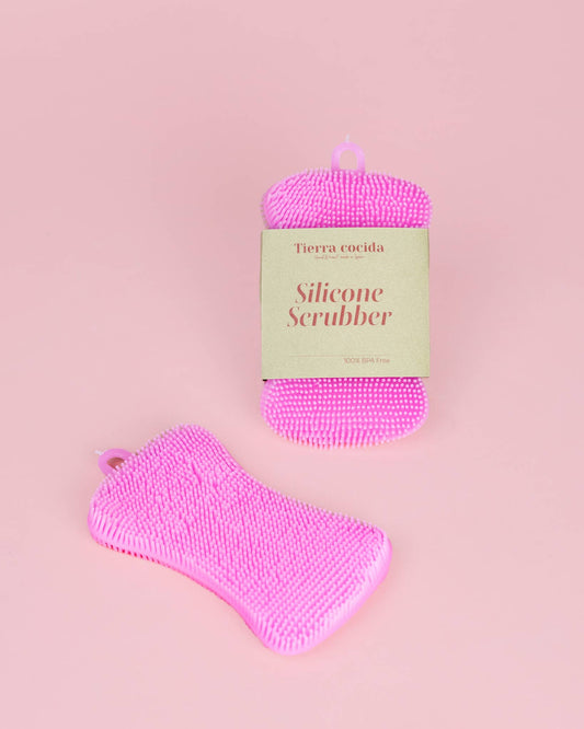 Silicone Dish Scrubber – BPA-Free, Reusable & Antibacterial