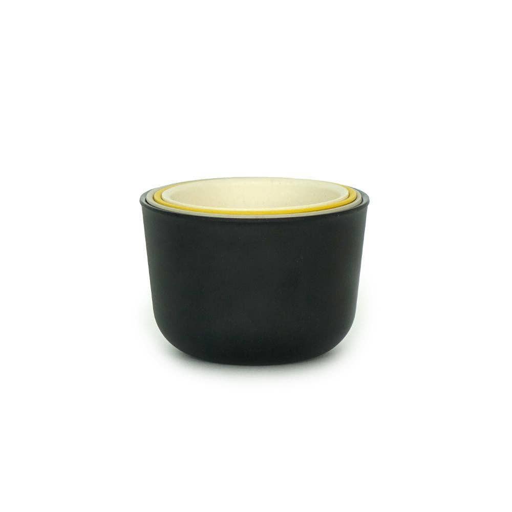 Pronto Measuring Cup Set Chic - Black, Lemon, Stone, White