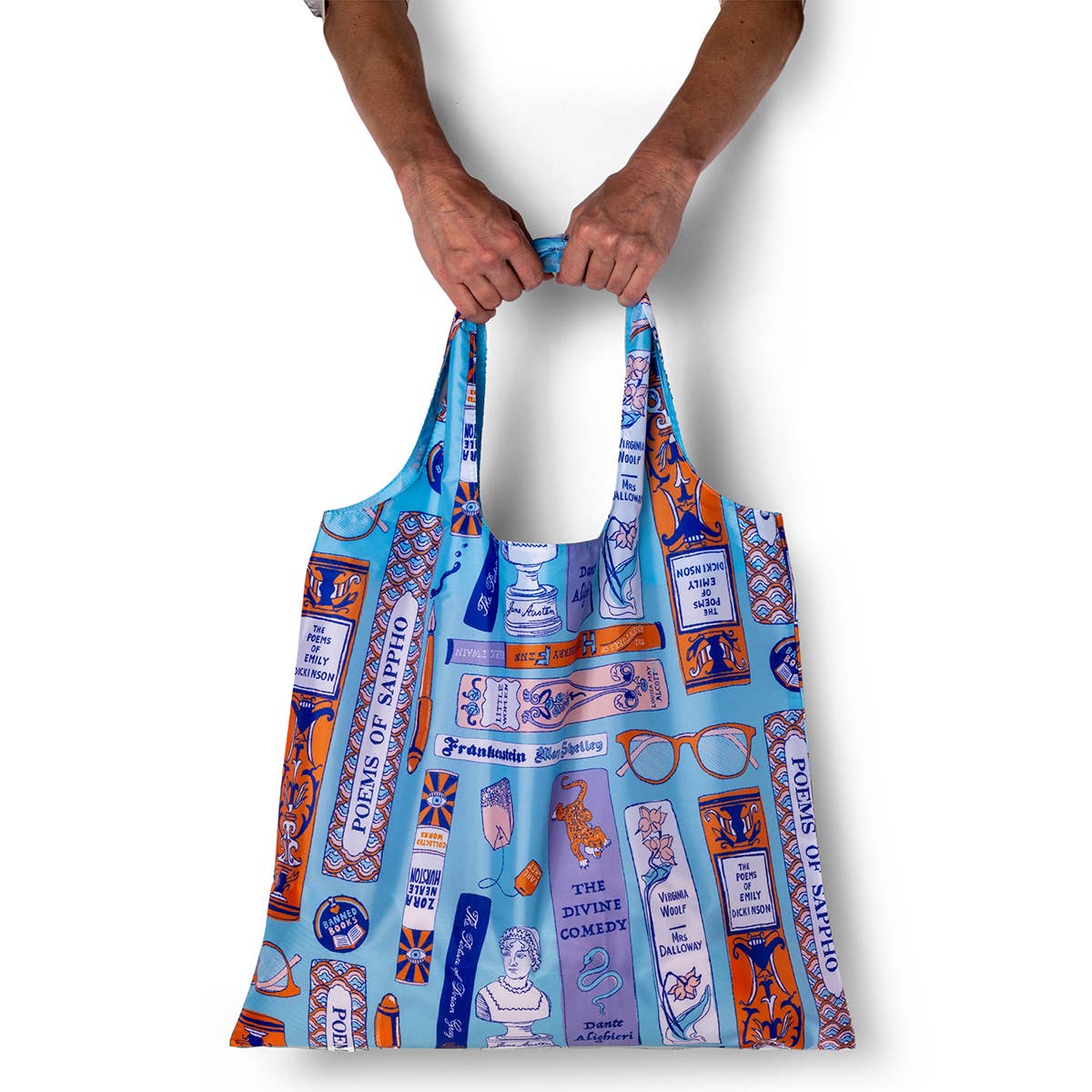 Bookbag Art Sack® - Eco-Friendly Reusable Book Lovers Tote