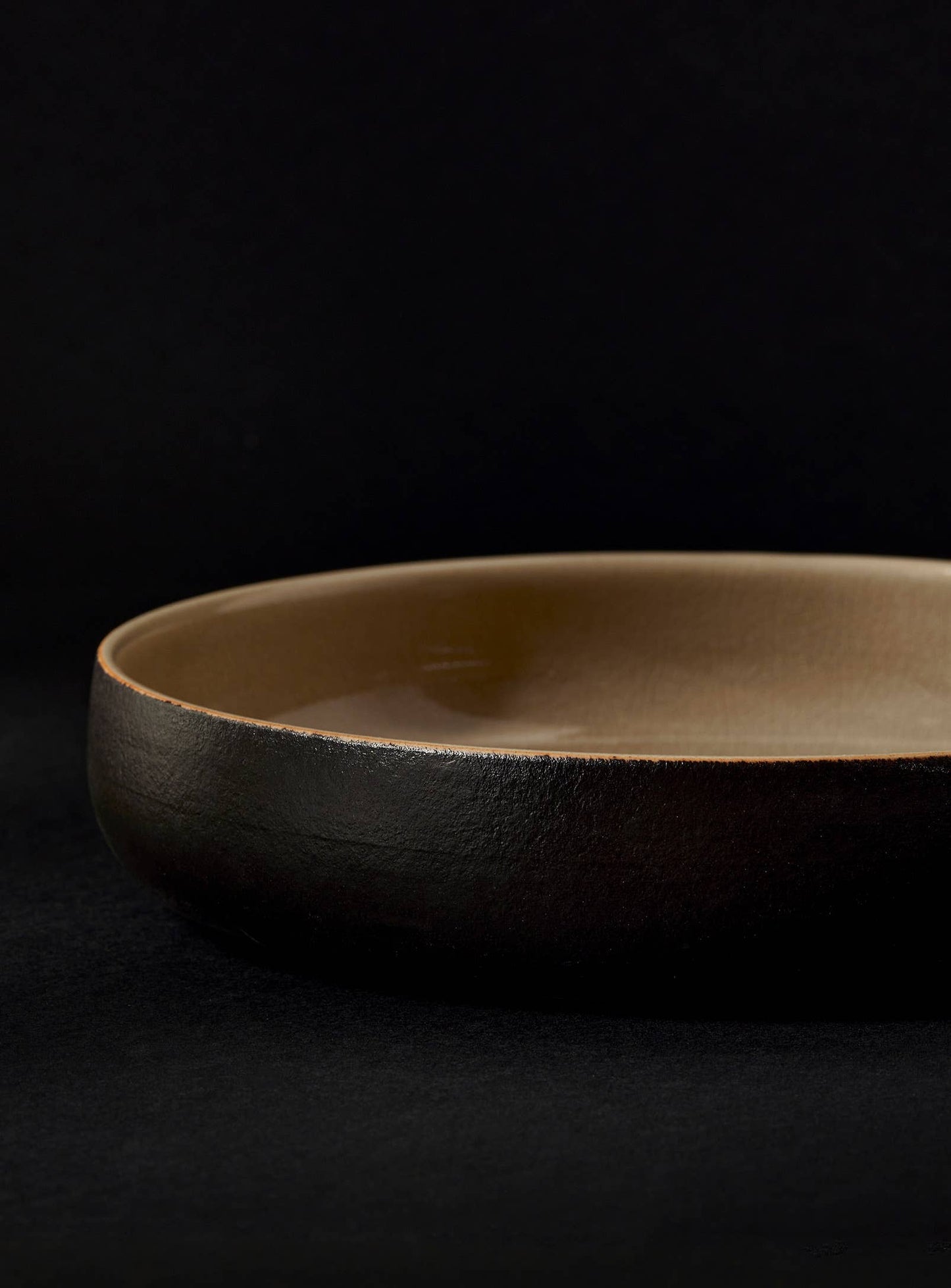 Set of 4: Stoneware Pasta/Salad Plate