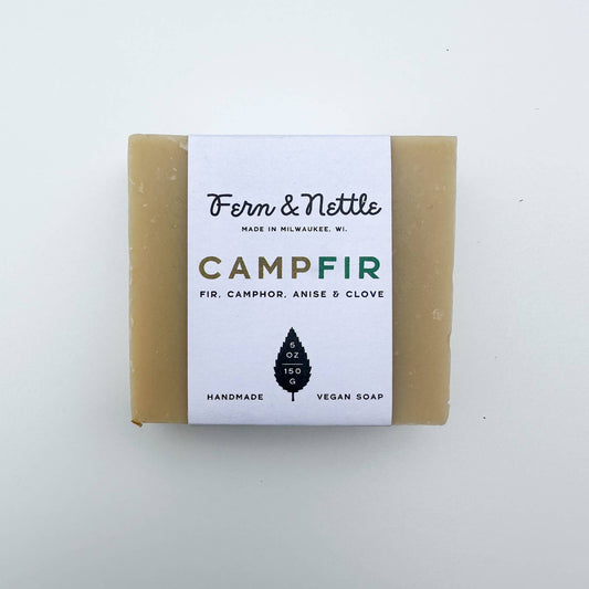 CampFir: Fir+Camphor+Anise+Clove Vegan Soap