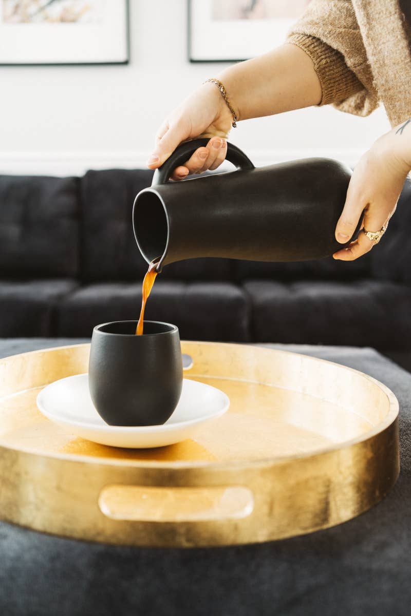Handmade Stoneware Coffee & Tea Cup | Epa 15 oz