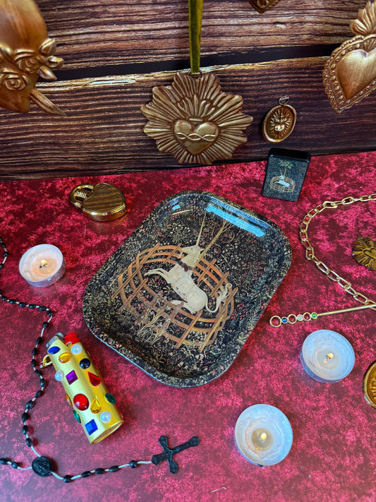 Medieval Tapestry Tray