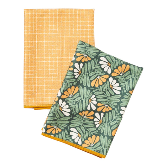 Double Duty Reversible Fall Flower- Set of 2