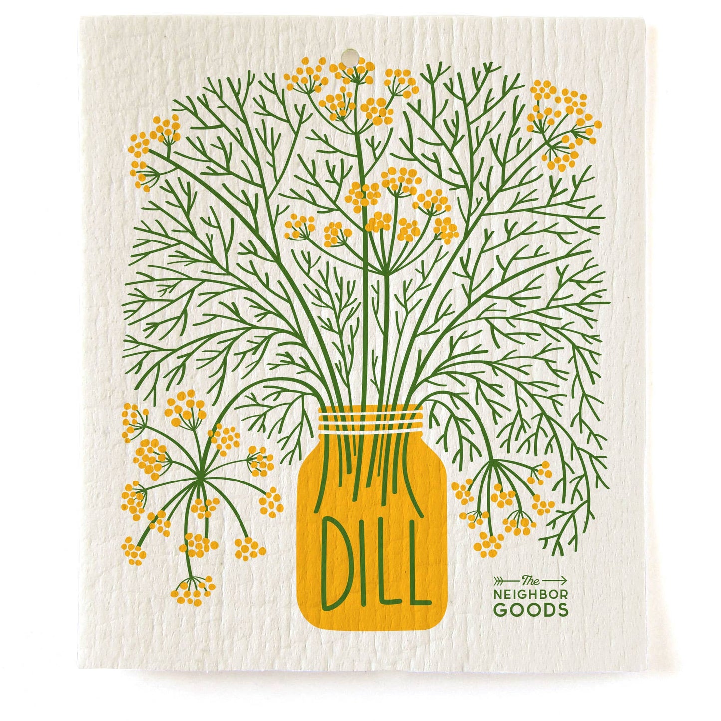 Dill - Tea Towel + Sponge Cloth Set