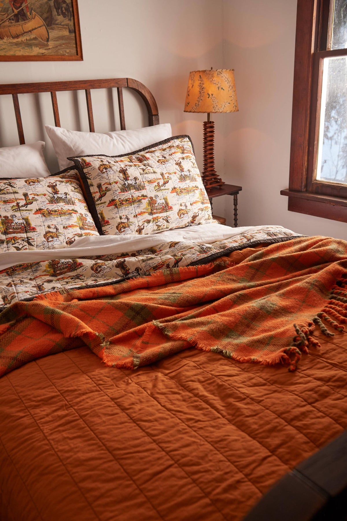 Camp Wandawega Sportsmen's Quilt & Shams