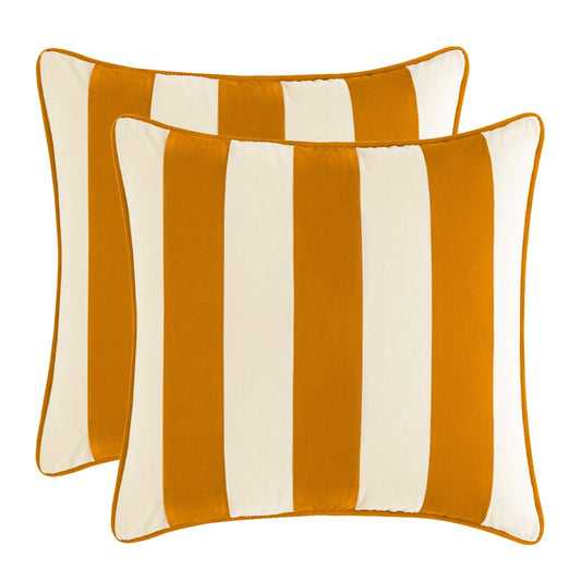 Tamarindo Pillow Covers (2-Pack) - Honey/Cream