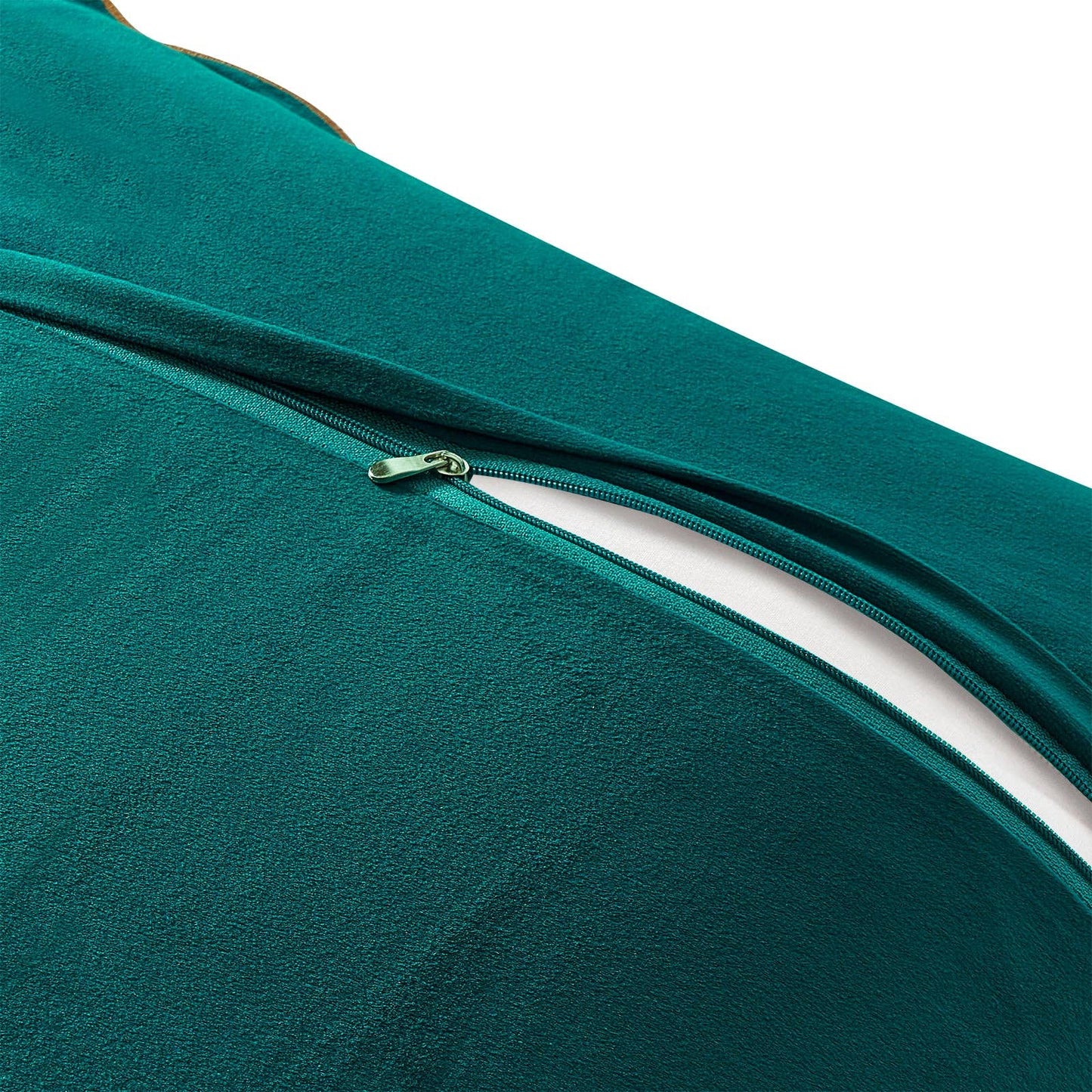 Maleku Pillow Covers (2-Pack) - Coral/Dark Teal