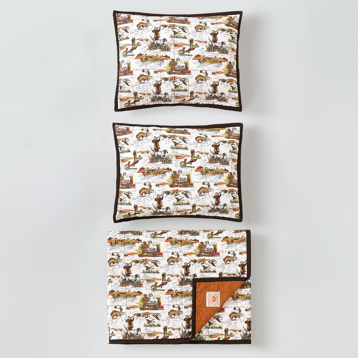 Camp Wandawega Sportsmen's Quilt & Shams