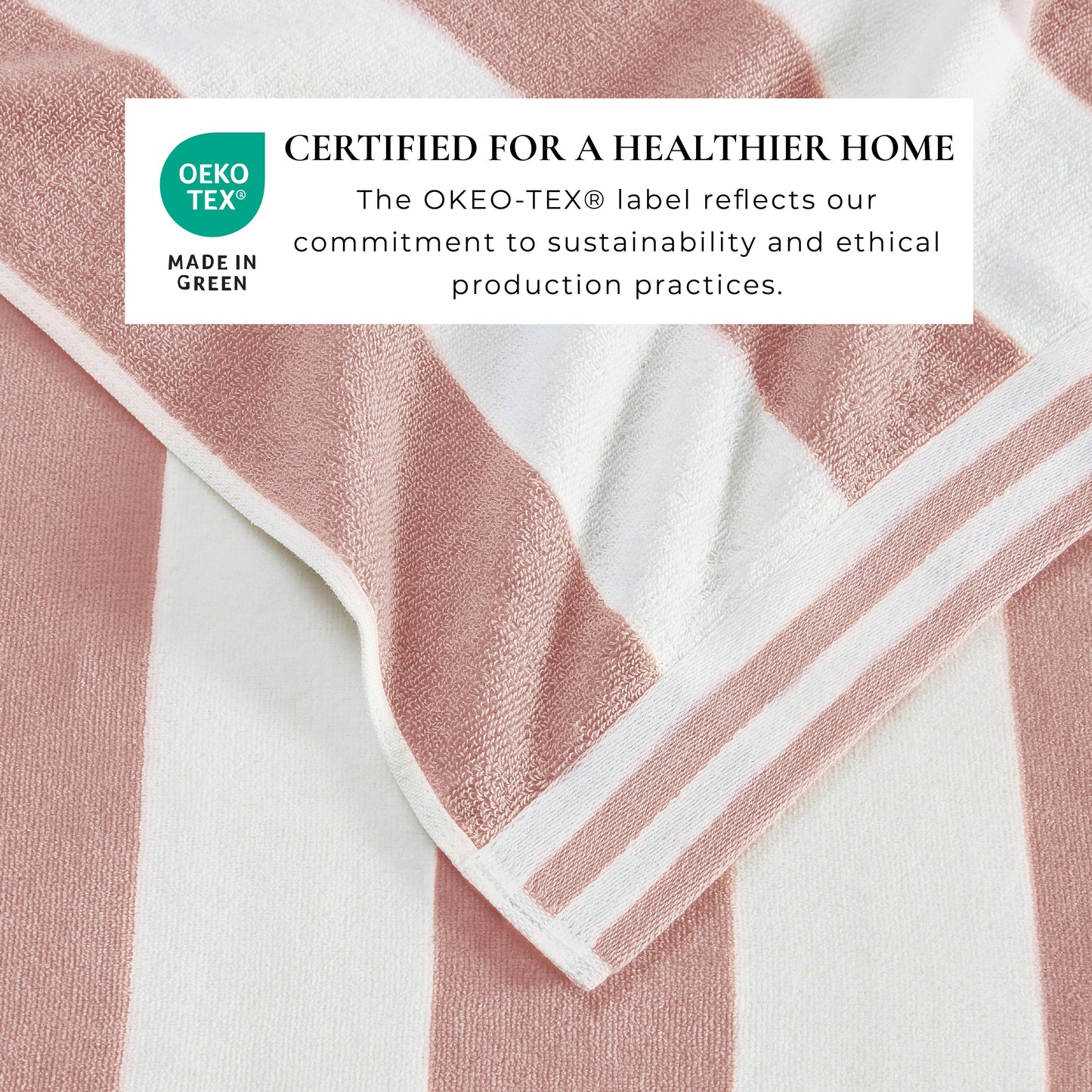 Oversized Cabana Beach Towels - 4pk - 100% Cotton
