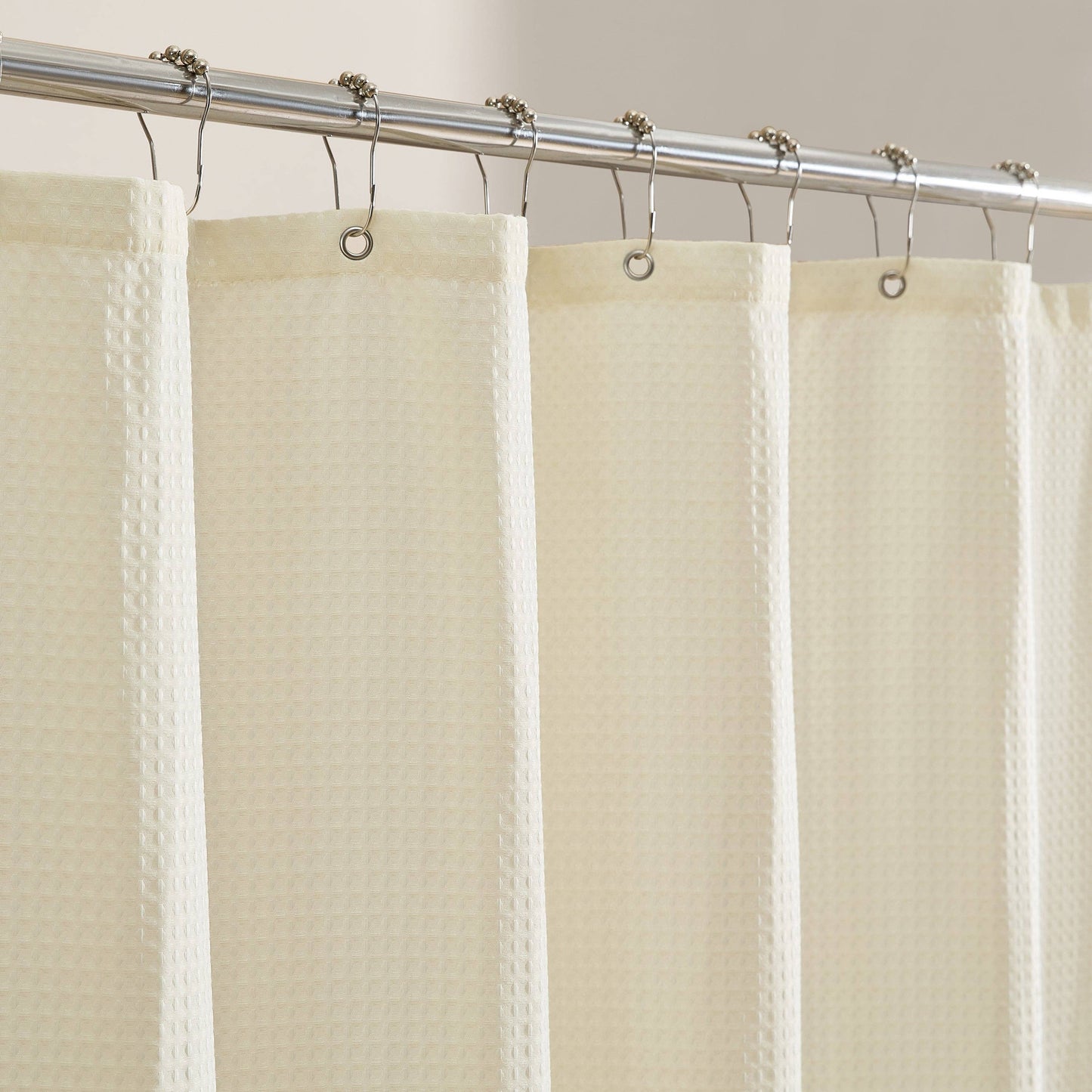 Anemona Shower Curtain (Mustard/Cream)