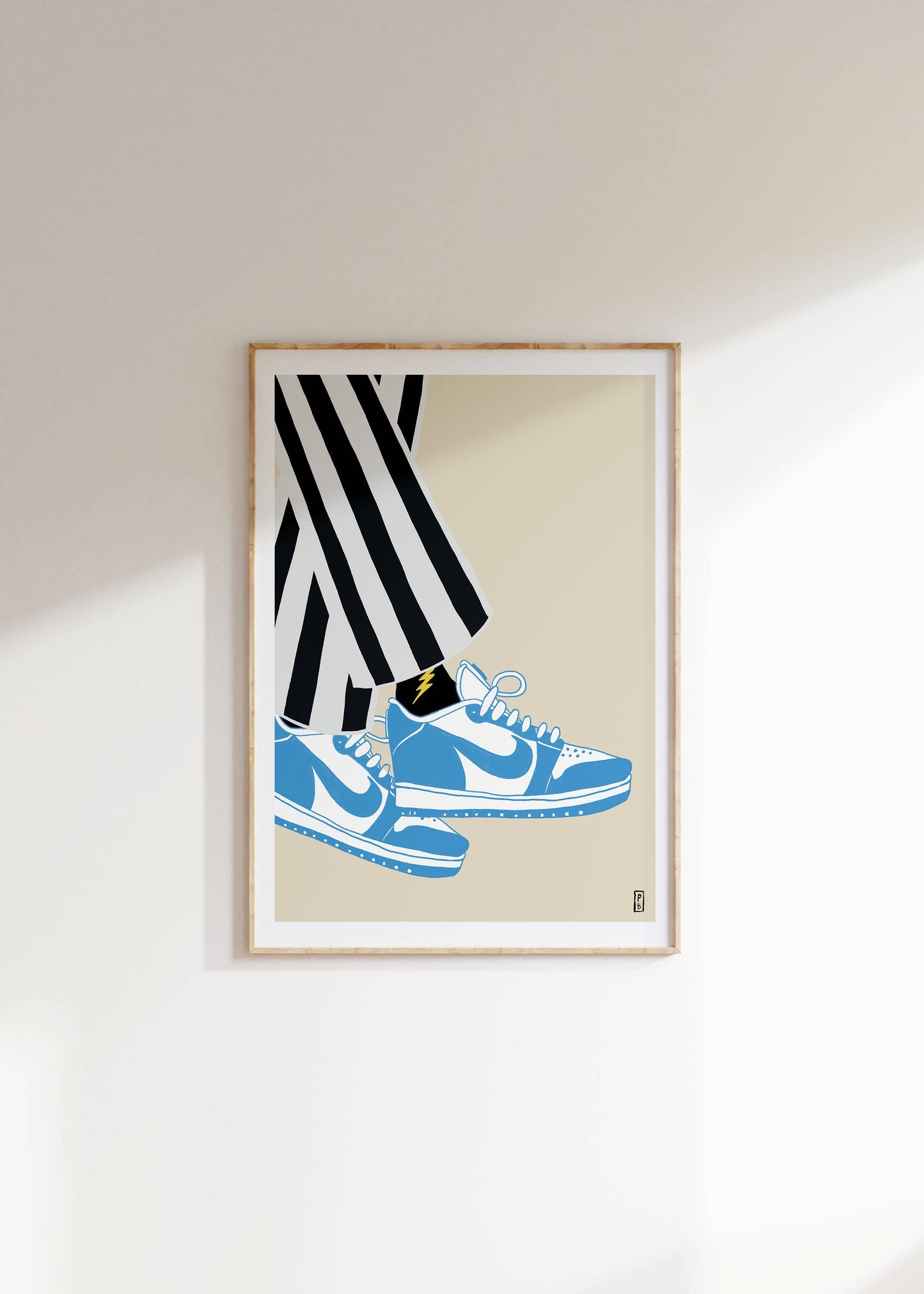 "Blue Nike Air", Giclée Fine Art Print