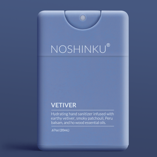 Refillable Vetiver Patchouli Hydrating Pocket Hand Sanitizer