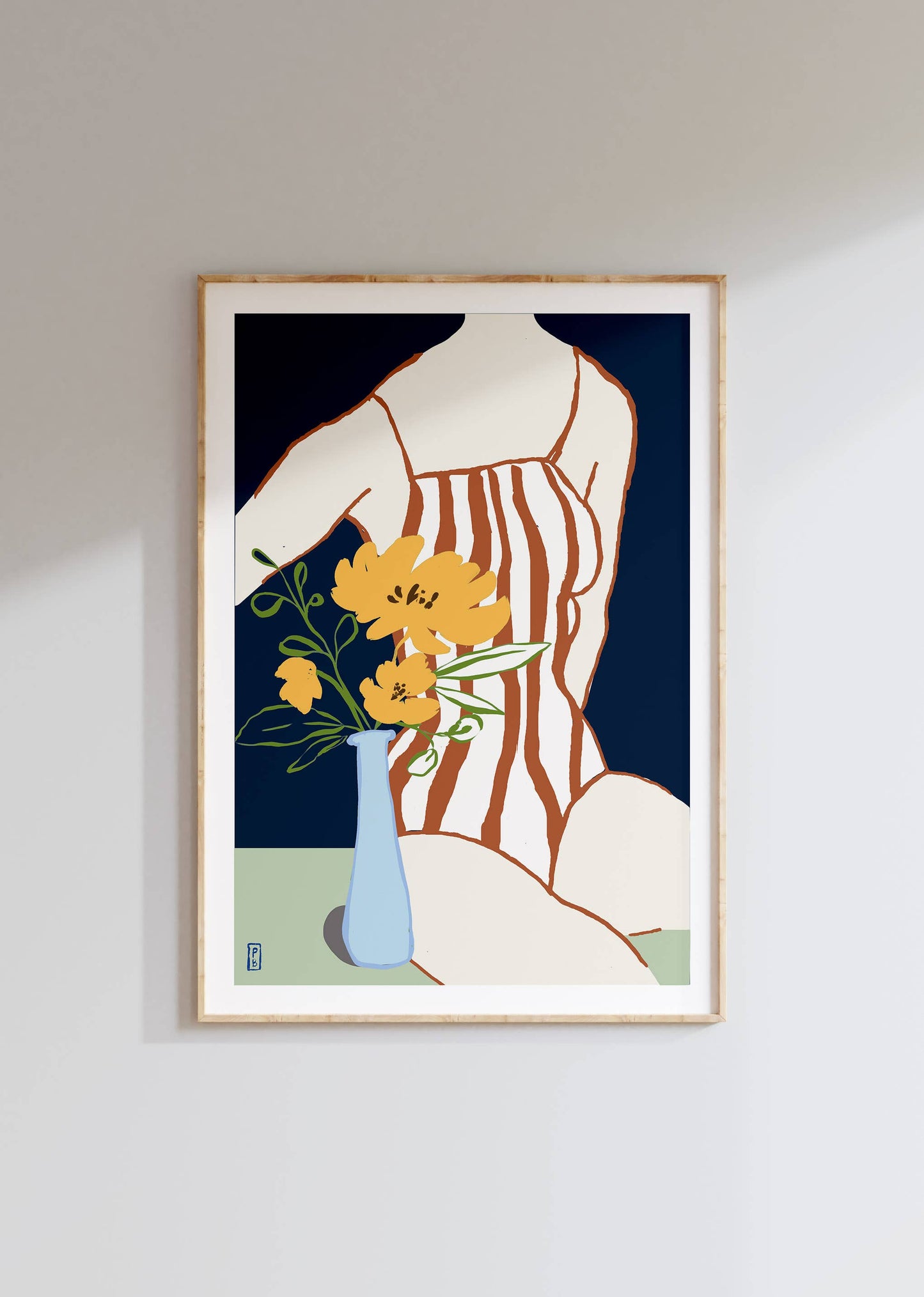 "Yellow Flowers", Giclée Fine Art Print