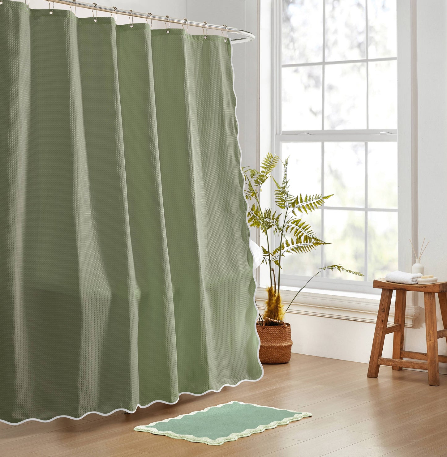 Nereida Bath Mat (Sage)